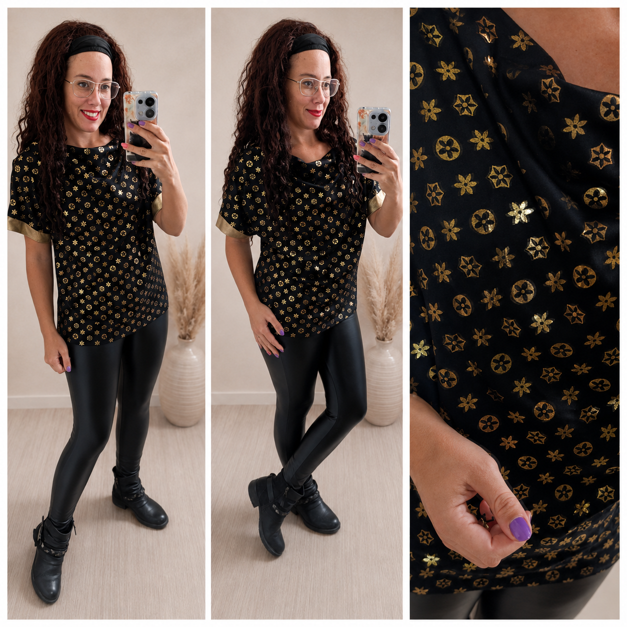 Obrázek Luxusní halenka Gold

